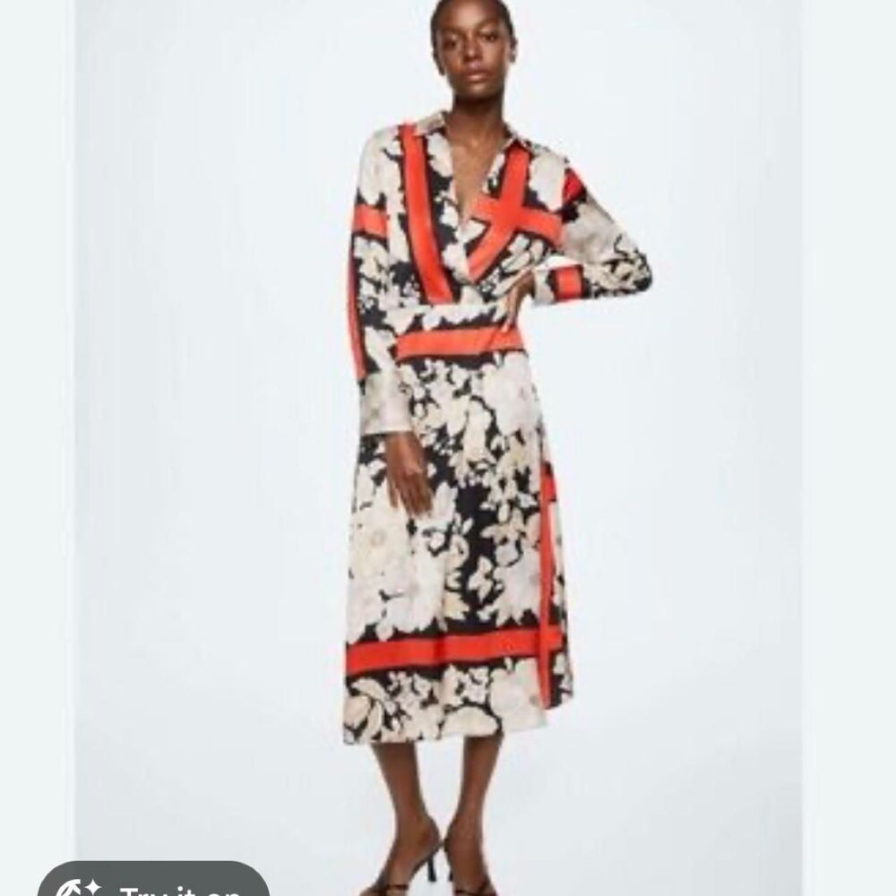 Mango Women's multi Dress